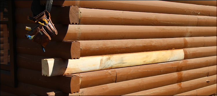 Log Home Damage Repair  Burnsville,  North Carolina