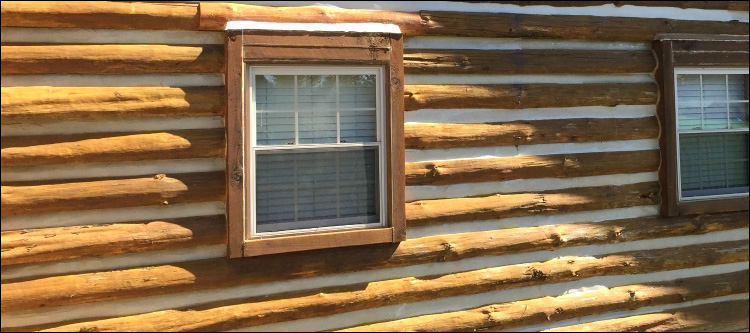 Log Home Whole Log Replacement  Burnsville,  North Carolina